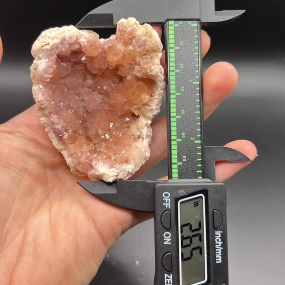 High Quality Pink Amethyst Crystal Geode - Picture 3 of 4